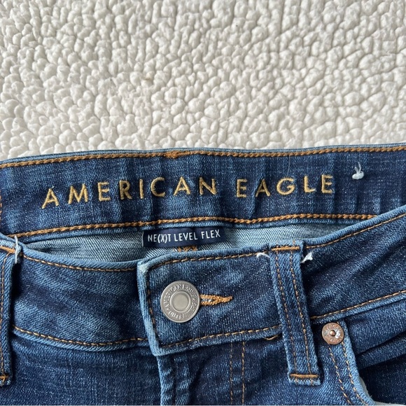 AE Men’s Slim Straight Flex Jeans - Picture 6 of 8